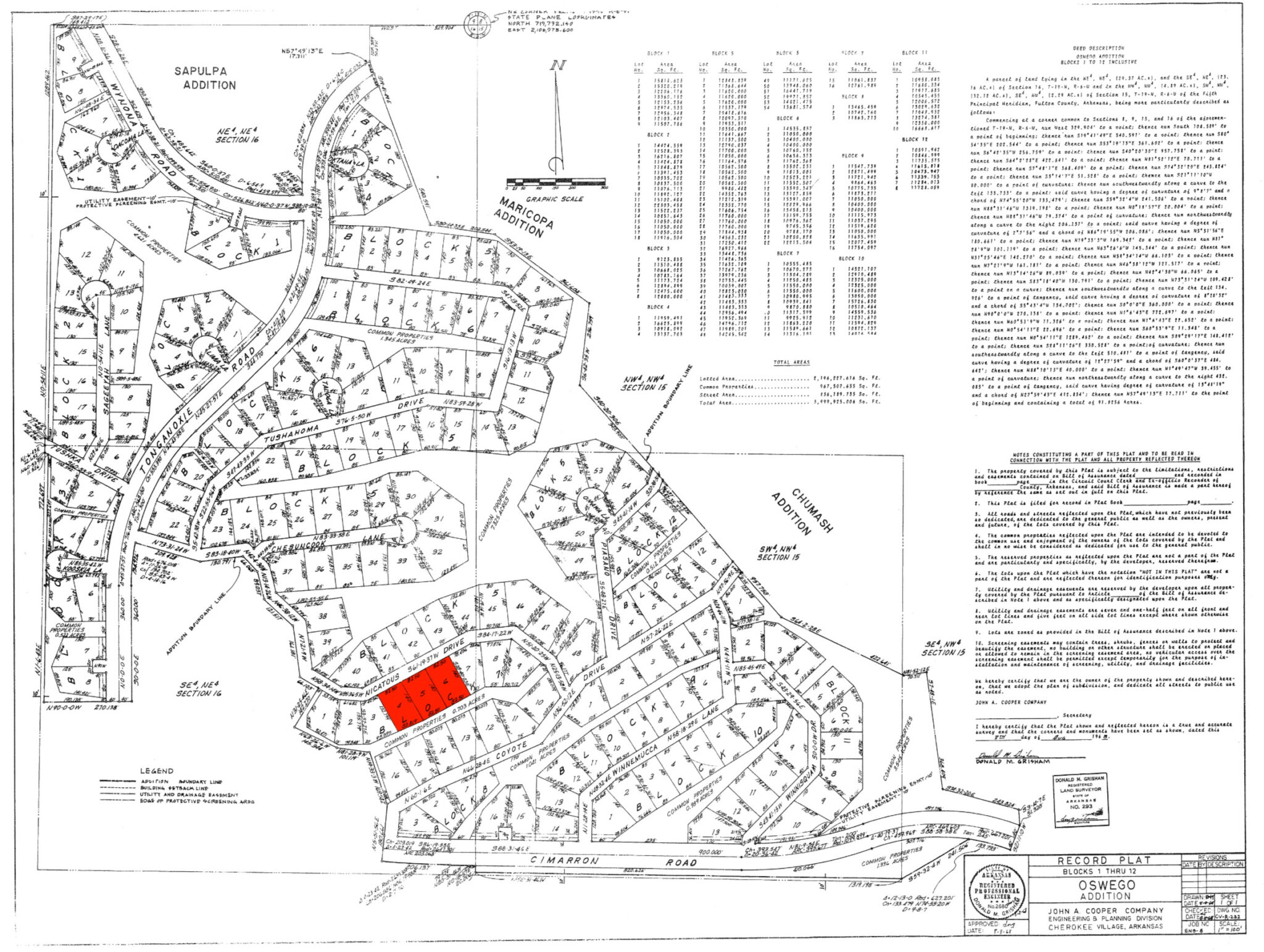 Oswego Addition Cherokee Village, AR 72529 Fulton County USA Land Sales