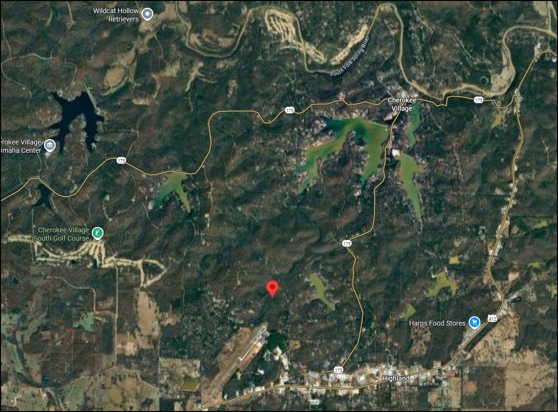 0.61 Acre Large Lot In Cherokee Village, AR Between Lake Navajo And South Golf Course - Image 4