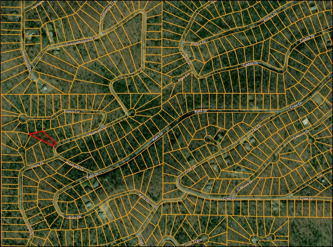 0.42 Acre Wooded Lot In Cherokee Village, AR Between Lake Thunderbird And Lake Chanute - Image 2