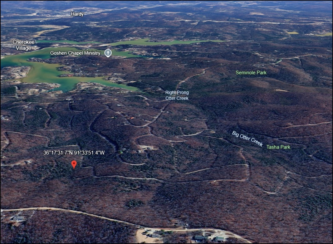 0.42 Acre Wooded Lot In Cherokee Village, AR Between Lake Thunderbird And Lake Chanute - Image 5