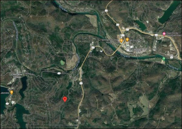 0.24 Acre Corner Lot In Cherokee Village, AR Between Lake Sequoyah, Lake Cherokee, And Highway 62 - Image 4
