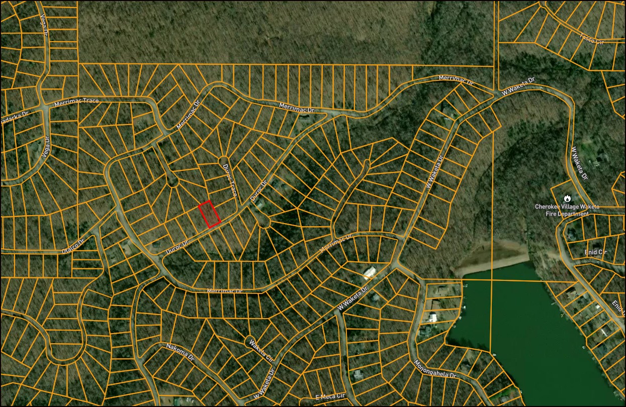 0.27 Acre Homesite In Cherokee Village, Sharp County AR Near Lake Navajo And Parks - Image 2