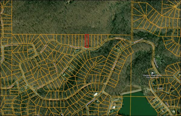 0.36 Acre Wooded Lot In Cherokee Village, AR Backing Forest Near Lake Navajo - Image 2